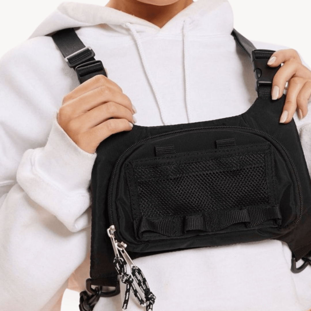 Black Utility Body Bag from You Know Who's