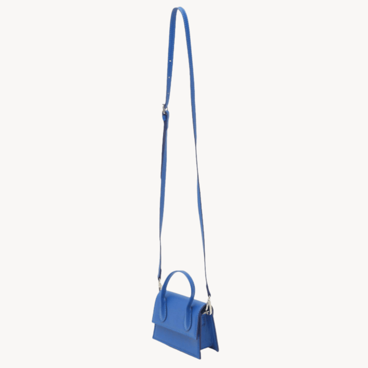 Blue Mini Cross Body bag from You Know Who's