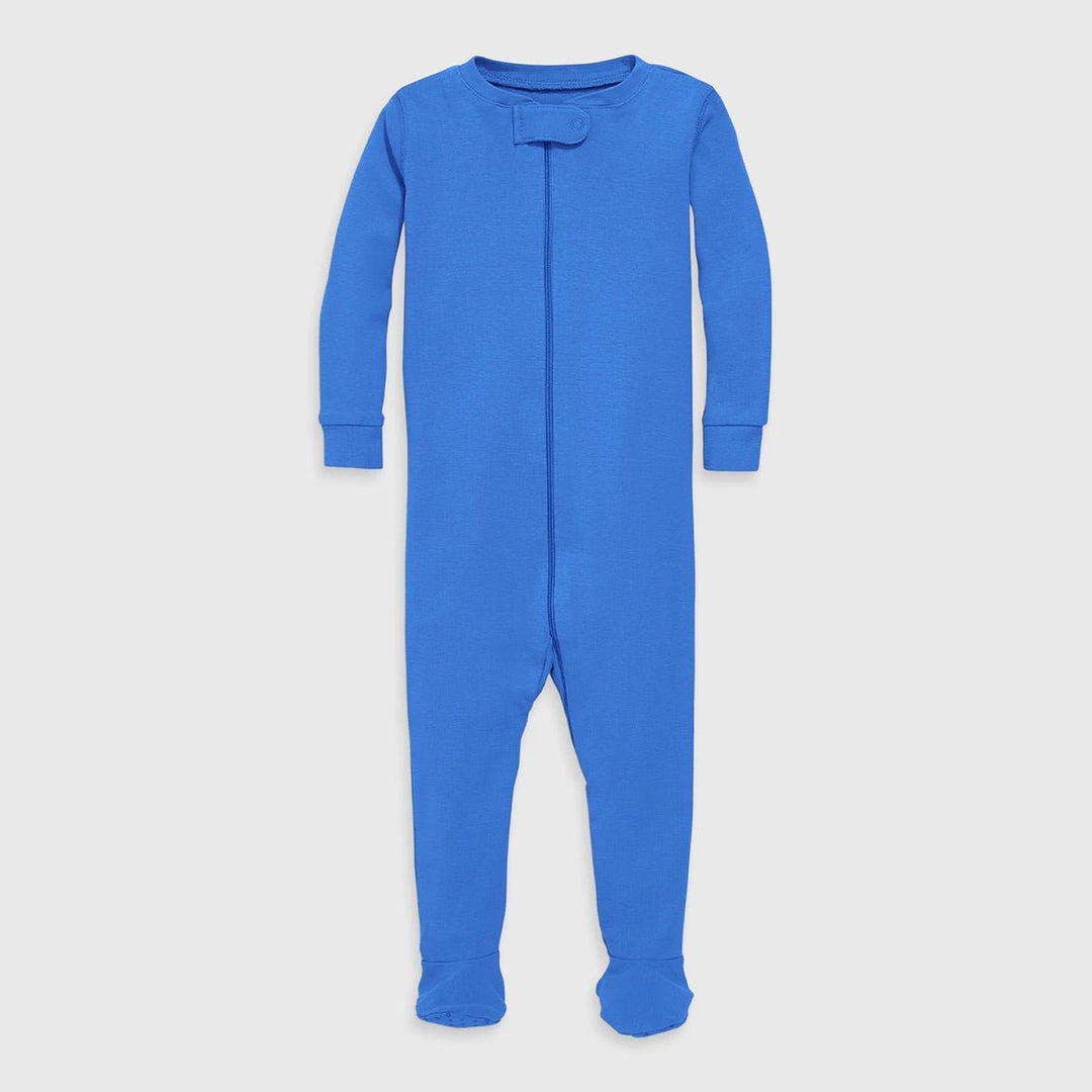 Blue Organic Unisex Sleepsuit from You Know Who's