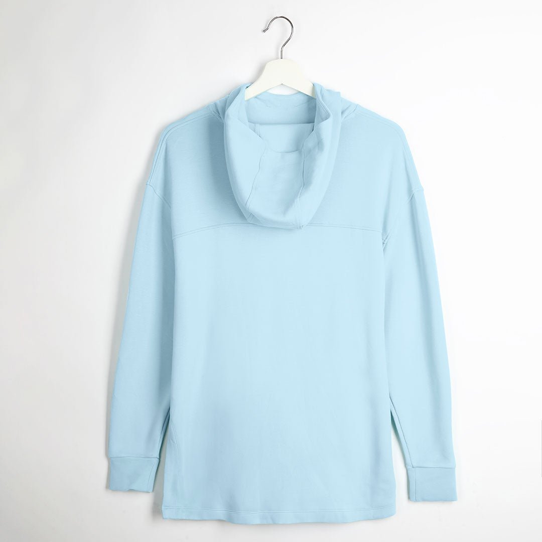 Blue Relaxed Fit Yoga Hoodie from You Know Who's