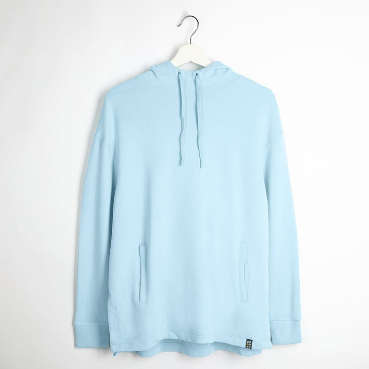 Blue Relaxed Fit Yoga Hoodie from You Know Who's