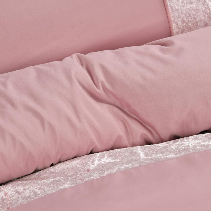 Blush Velvet Duvet Cover from You Know Who's