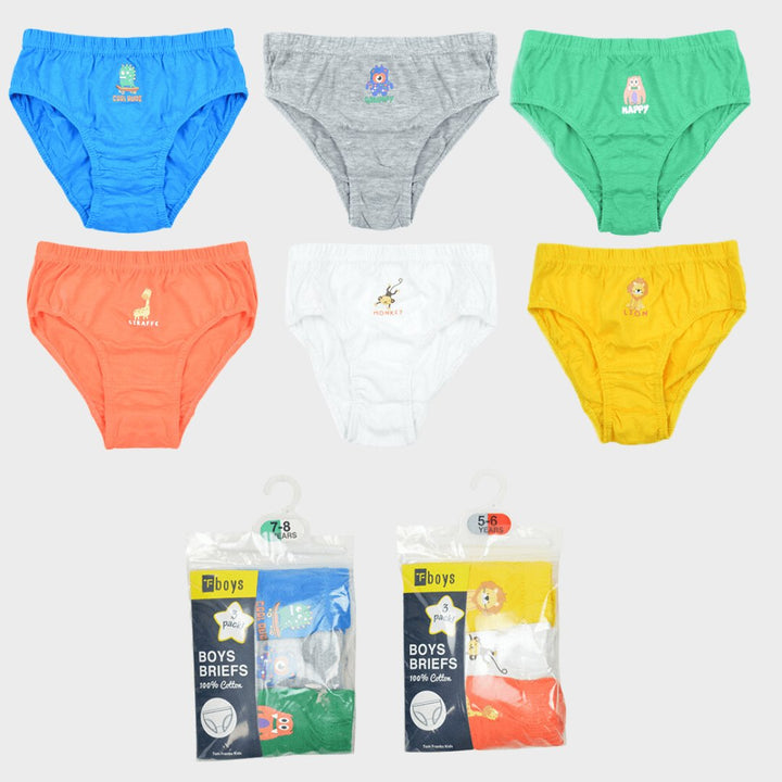 Boys 3 Pack Brief from You Know Who's