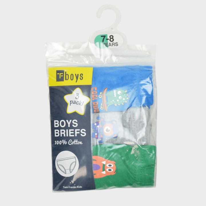 Boys 3 Pack Brief from You Know Who's