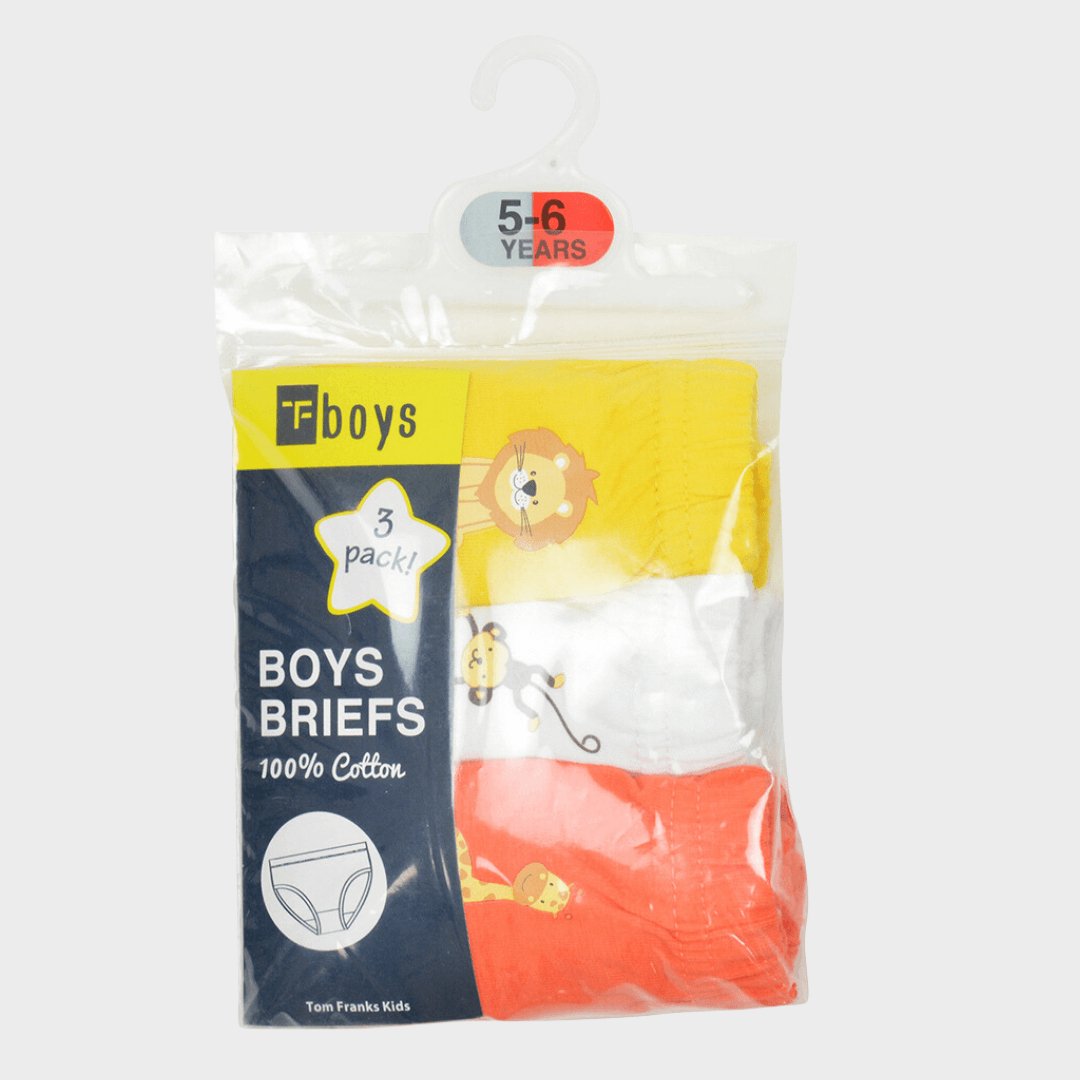 Boys 3 Pack Brief from You Know Who's