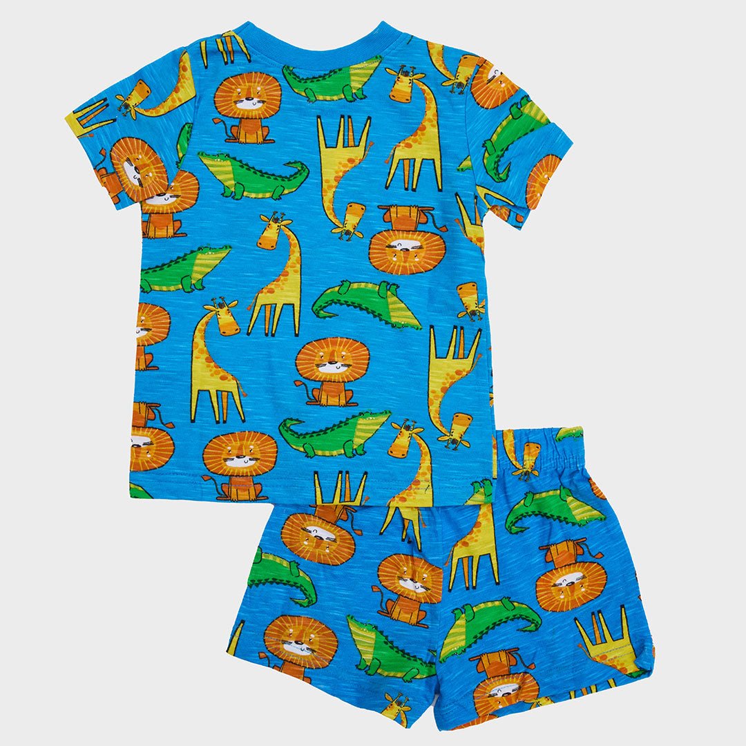 Boys Animal Shorty PJs from You Know Who's