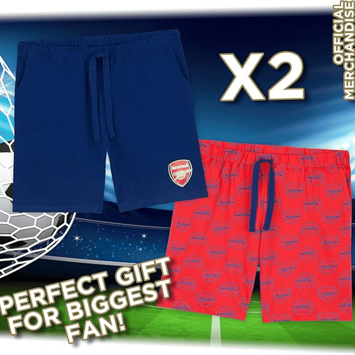 Boys Arsenal 2pk Lounge Shorts from You Know Who's