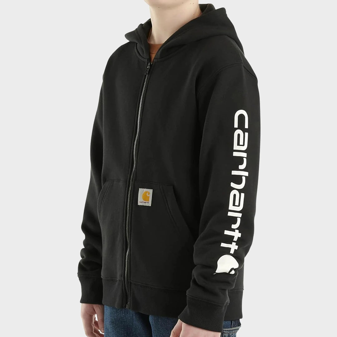 Boys Black Carhartt Zipper from You Know Who's