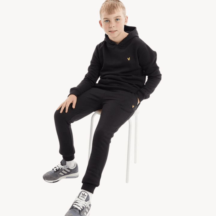 Boys Black Lyle And Scott Tracksuit from You Know Who's