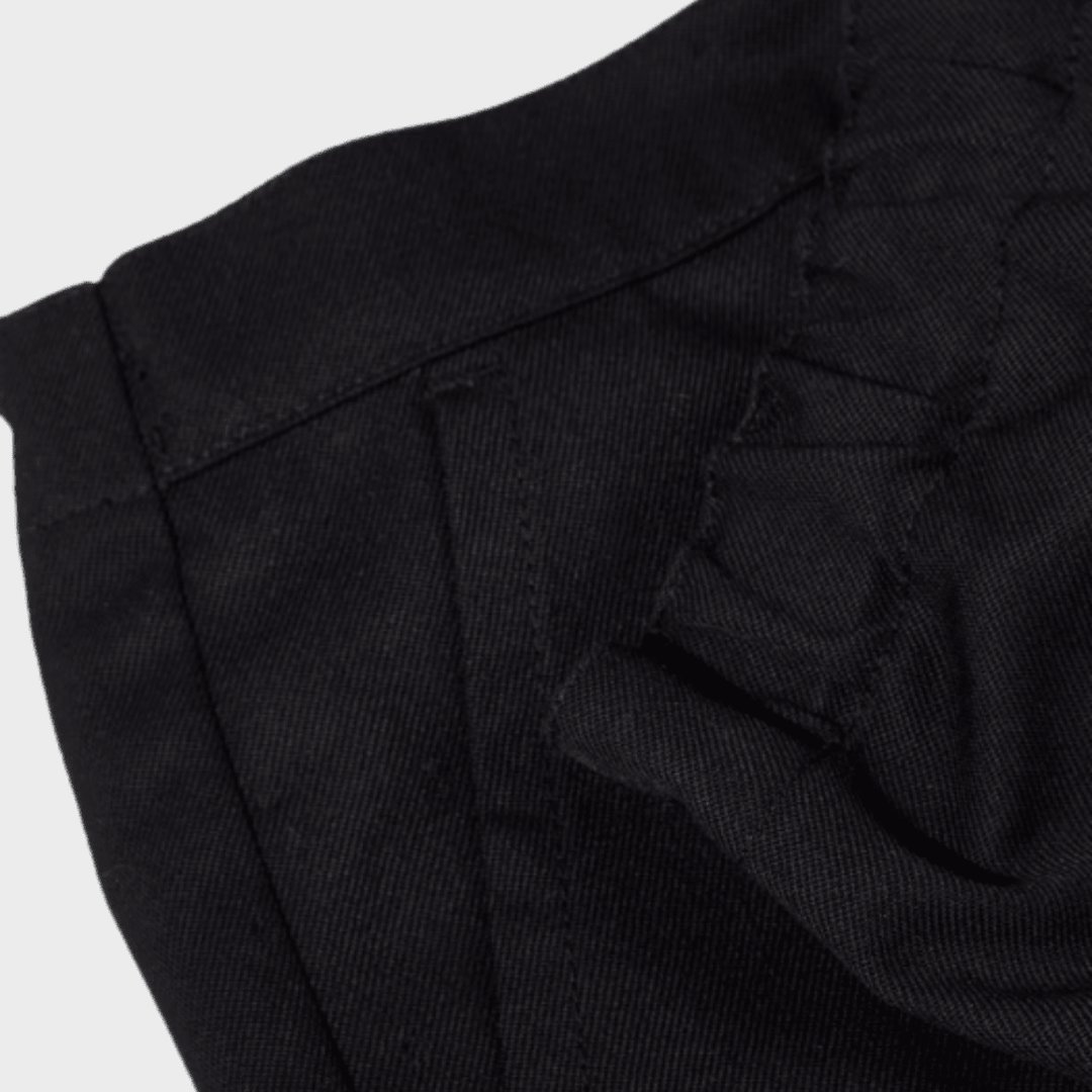 Boys Black Pull on School Trouser (3Y - 11Y) from You Know Who's