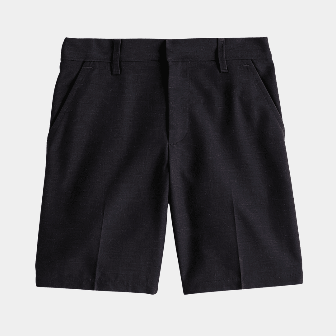 Boys Black School Shorts from You Know Who's