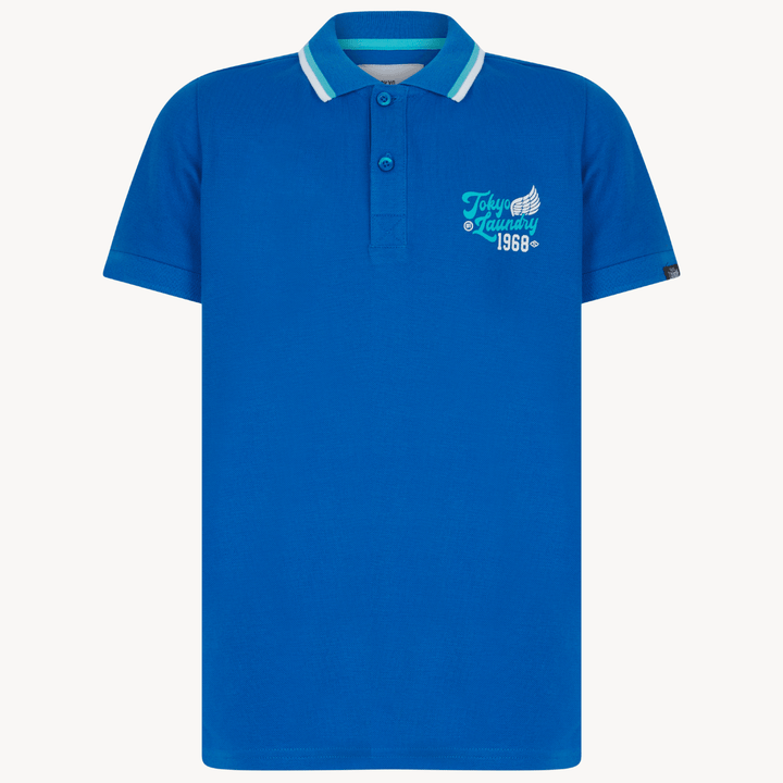 Boys Blue Polo Shirt from You Know Who's