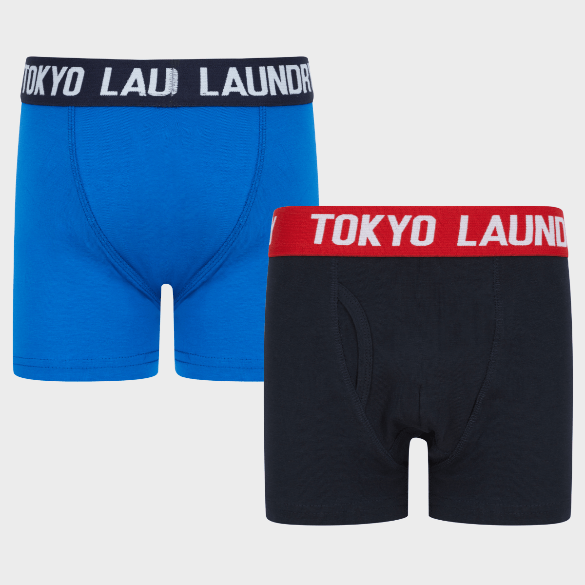 Boy's Blue Tokyo Laundry 2pck Boxers from You Know Who's