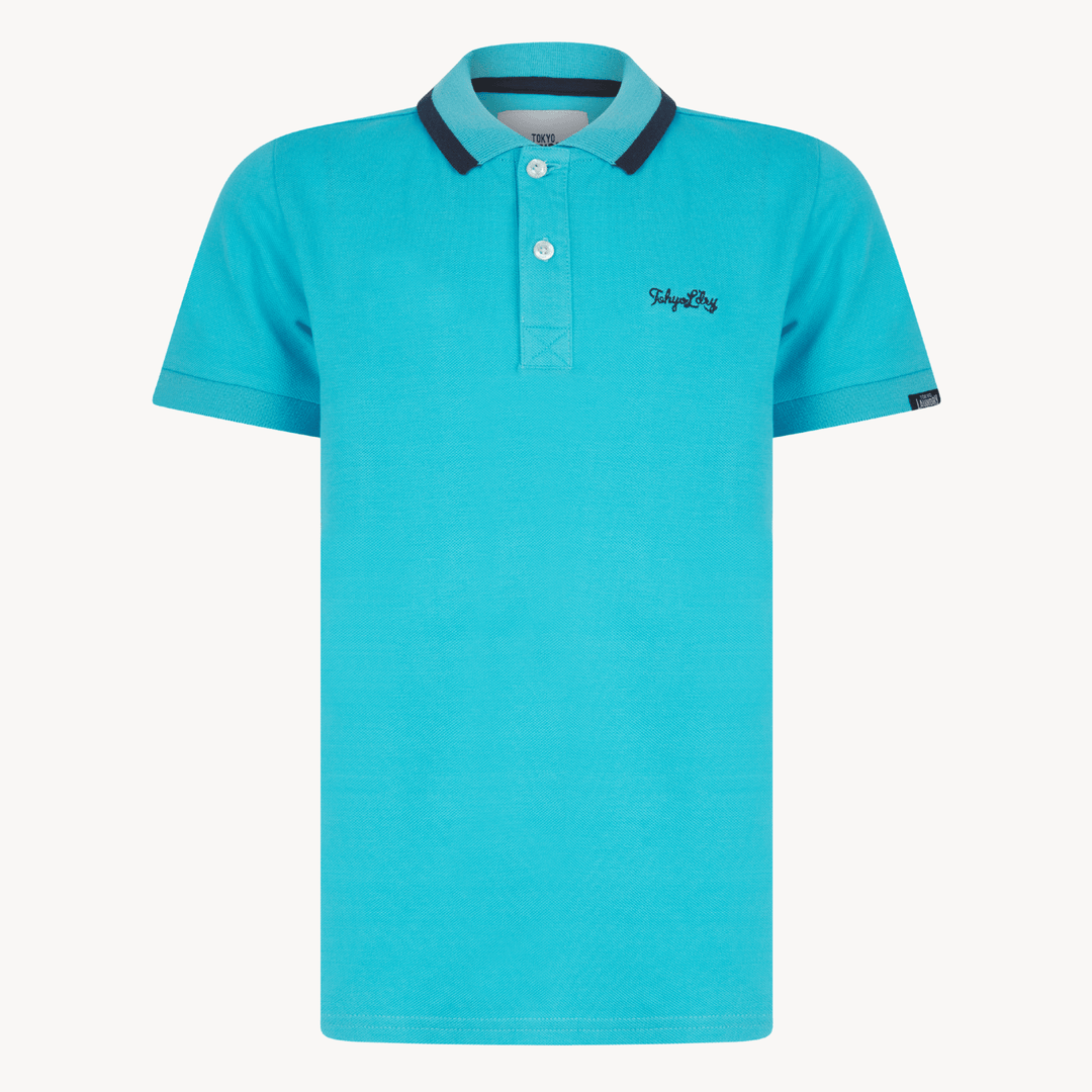 Boys Blue Tokyo Laundry Polo Shirt from You Know Who's