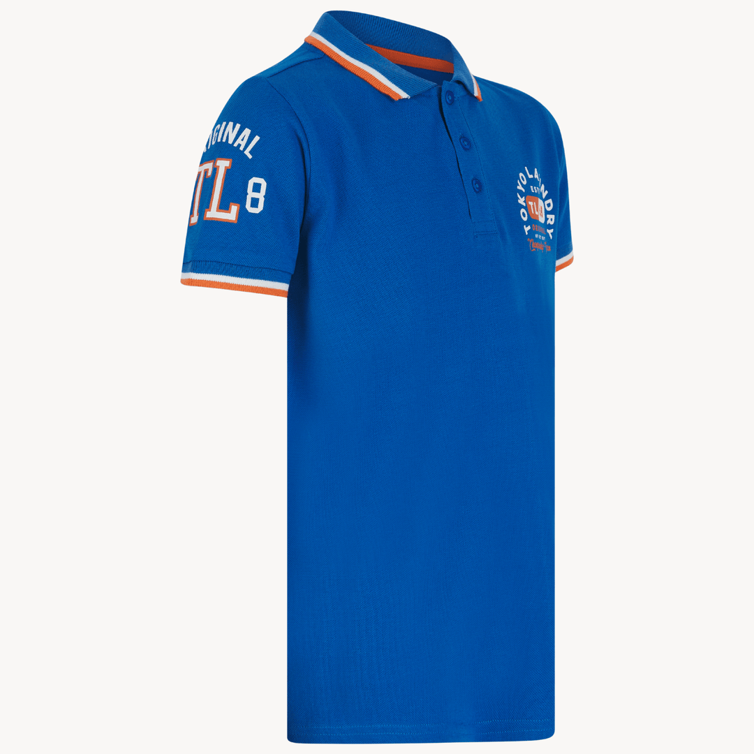Boys Blue Tokyo Laundry Polo Shirt from You Know Who's