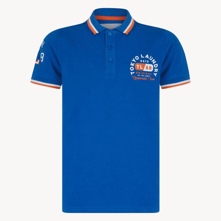Boys Blue Tokyo Laundry Polo Shirt from You Know Who's