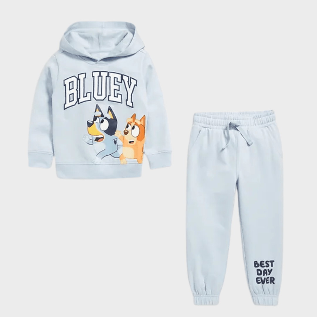 Boys Bluey Jogger Set Light from You Know Who's