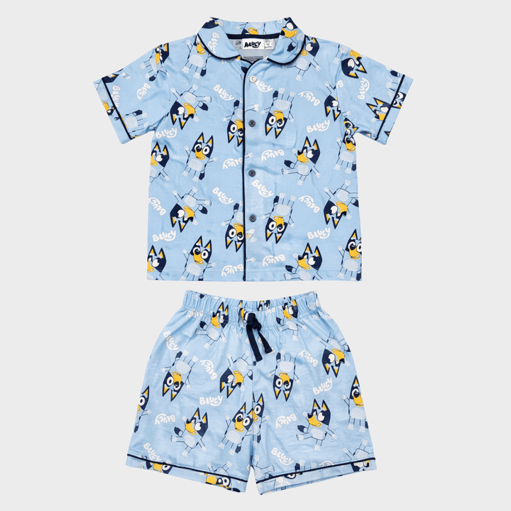 Boys Bluey Shorty Pj Set from You Know Who's