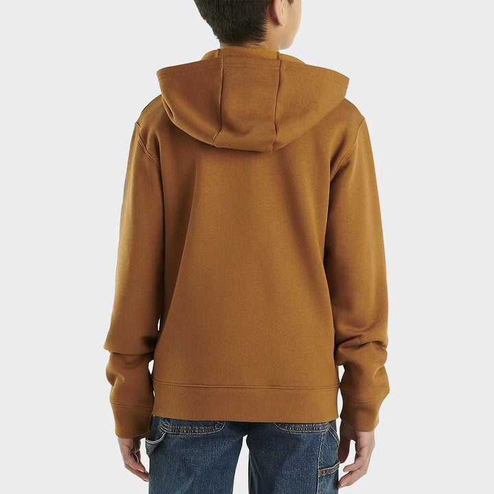 Boys Brown Carhartt Zipper from You Know Who's