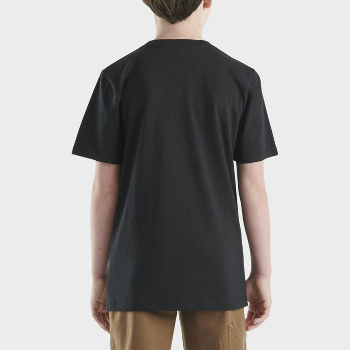 Boys Carhartt Black T-Shirt With Pocket from You Know Who's