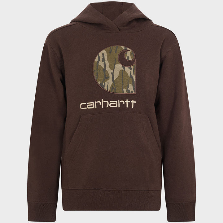 Boys Carhartt Brown Camo Hoodie from You Know Who's