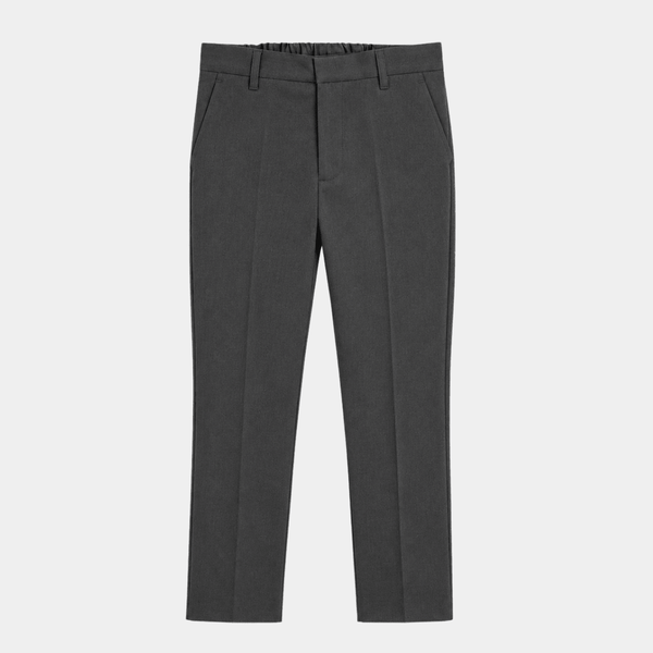 Boys Charcoal School Trouser from You Know Who's