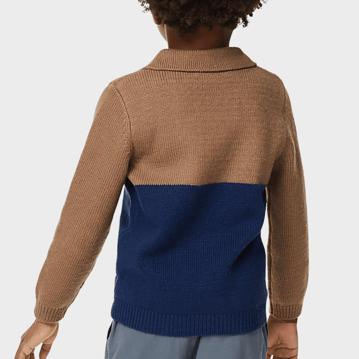 Boys Colour Block Jumper from You Know Who's