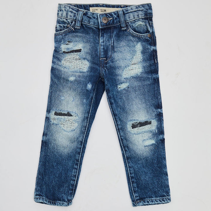 Boys Denim Ripped Jeans from You Know Who's