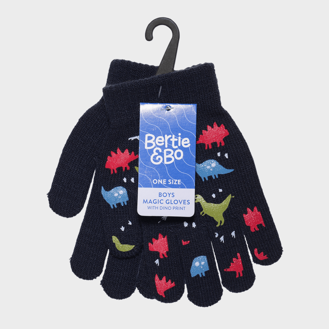 Boys Dino Magic Gloves - 1 Pair from You Know Who's