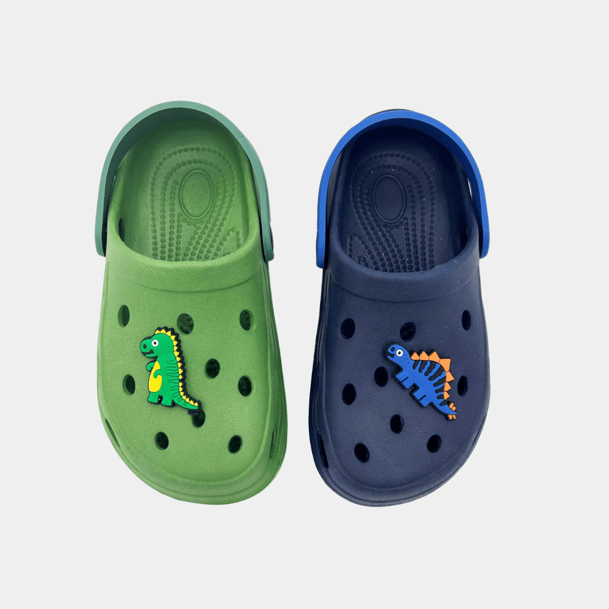 Boys Green Dino Clogs from You Know Who's