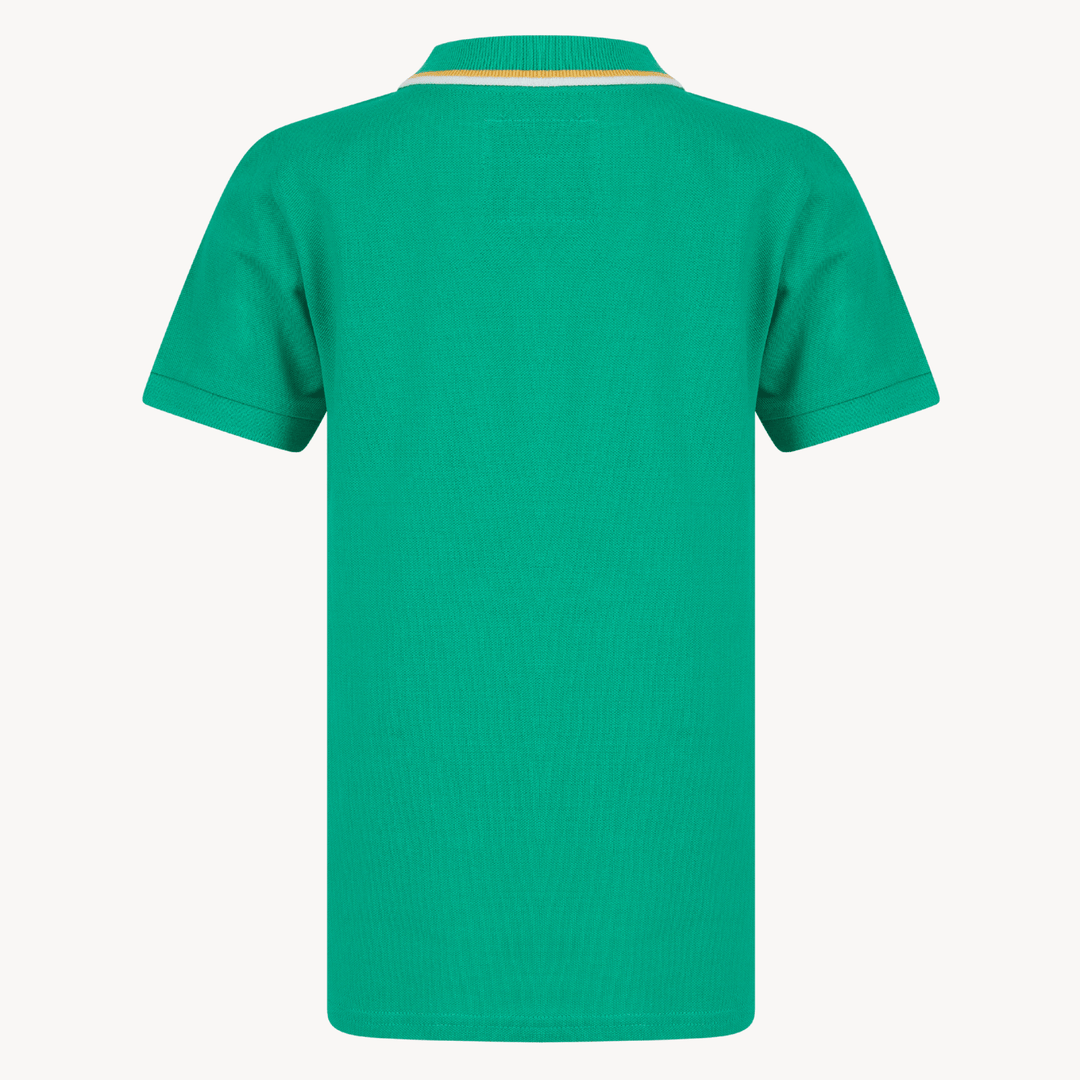 Boys Green Polo Shirt from You Know Who's