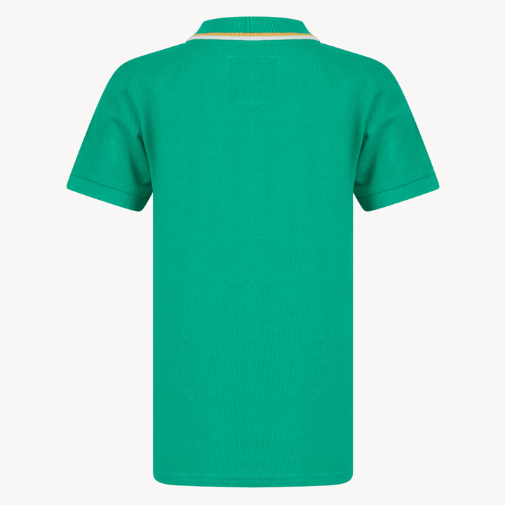 Boys Green Polo Shirt from You Know Who's