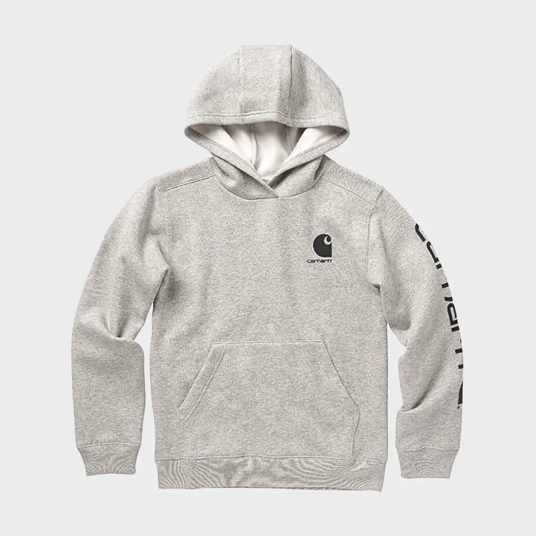 Boys Grey Carhartt Hoodie from You Know Who's