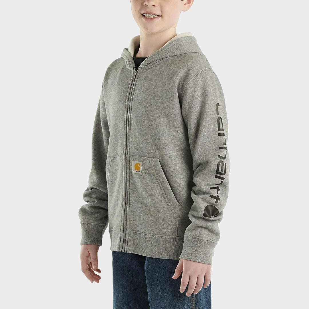 Boys Grey Carhartt Zipper from You Know Who's