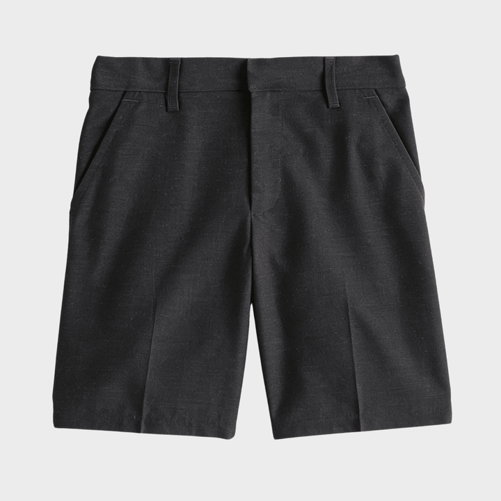 Boys Grey School Shorts from You Know Who's