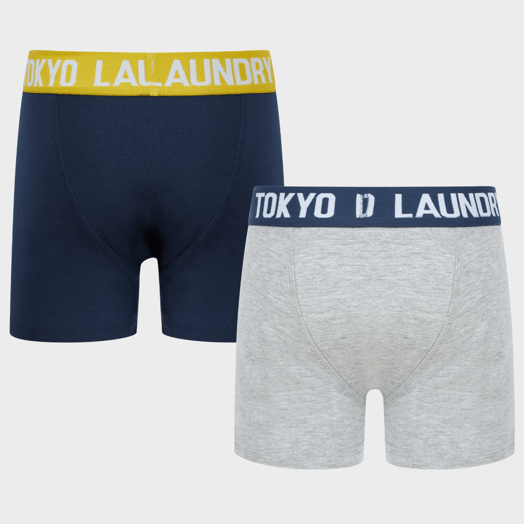 Boy's Grey Tokyo Laundry 2pck Boxers from You Know Who's
