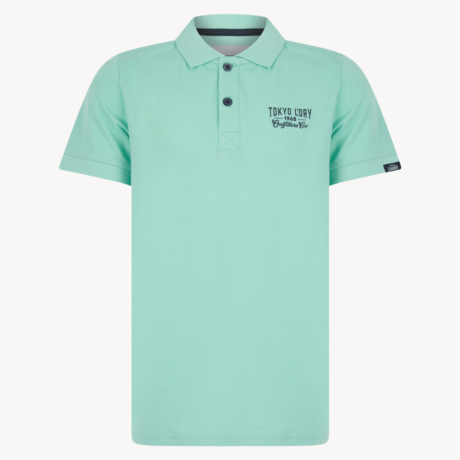 Jade Tokyo Laundry Embroidered Polo Shirt