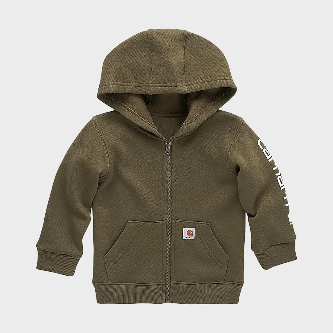 Boys Khaki/White Carhartt Zipper from You Know Who's