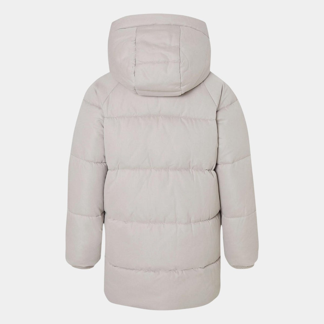 Boys Light Grey Padded Coat from You Know Who's