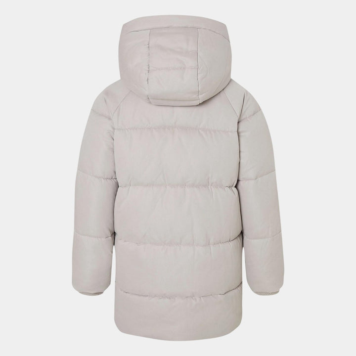 Boys Light Grey Padded Coat from You Know Who's