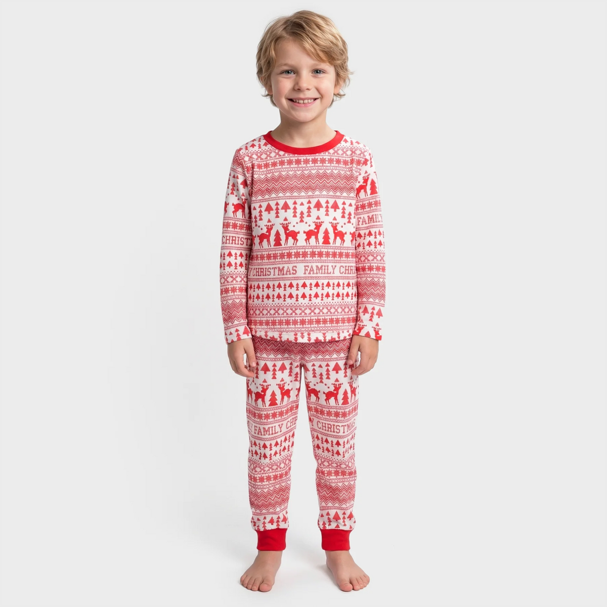 Boys Matching Family Christmas Pyjamas from You Know Who's