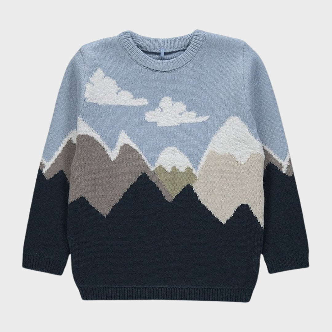 Boys Mountain Knit Jumper from You Know Who's