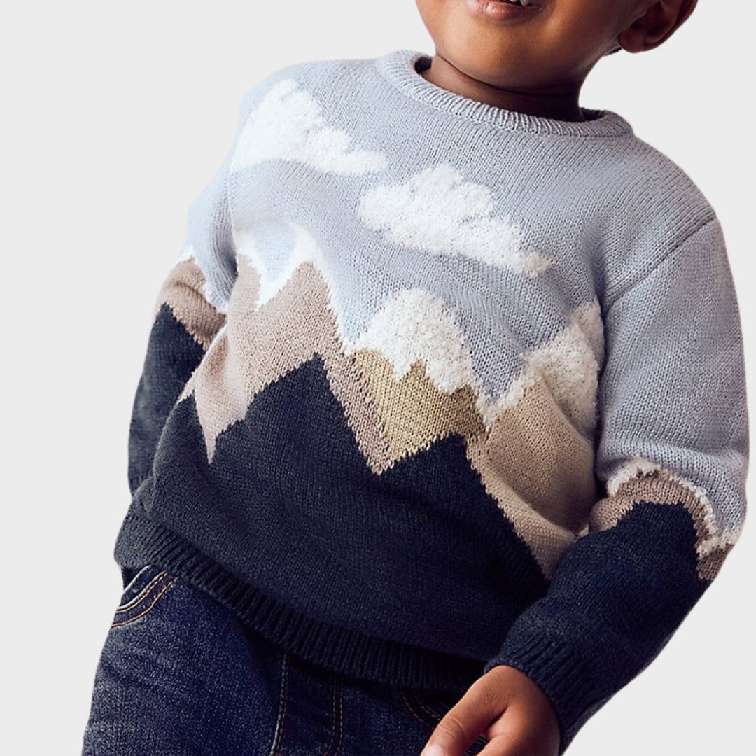 Boys Mountain Knit Jumper from You Know Who's