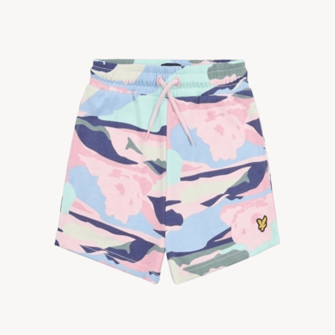 Boys Pink Camo Lyle And Scott Shorts from You Know Who's