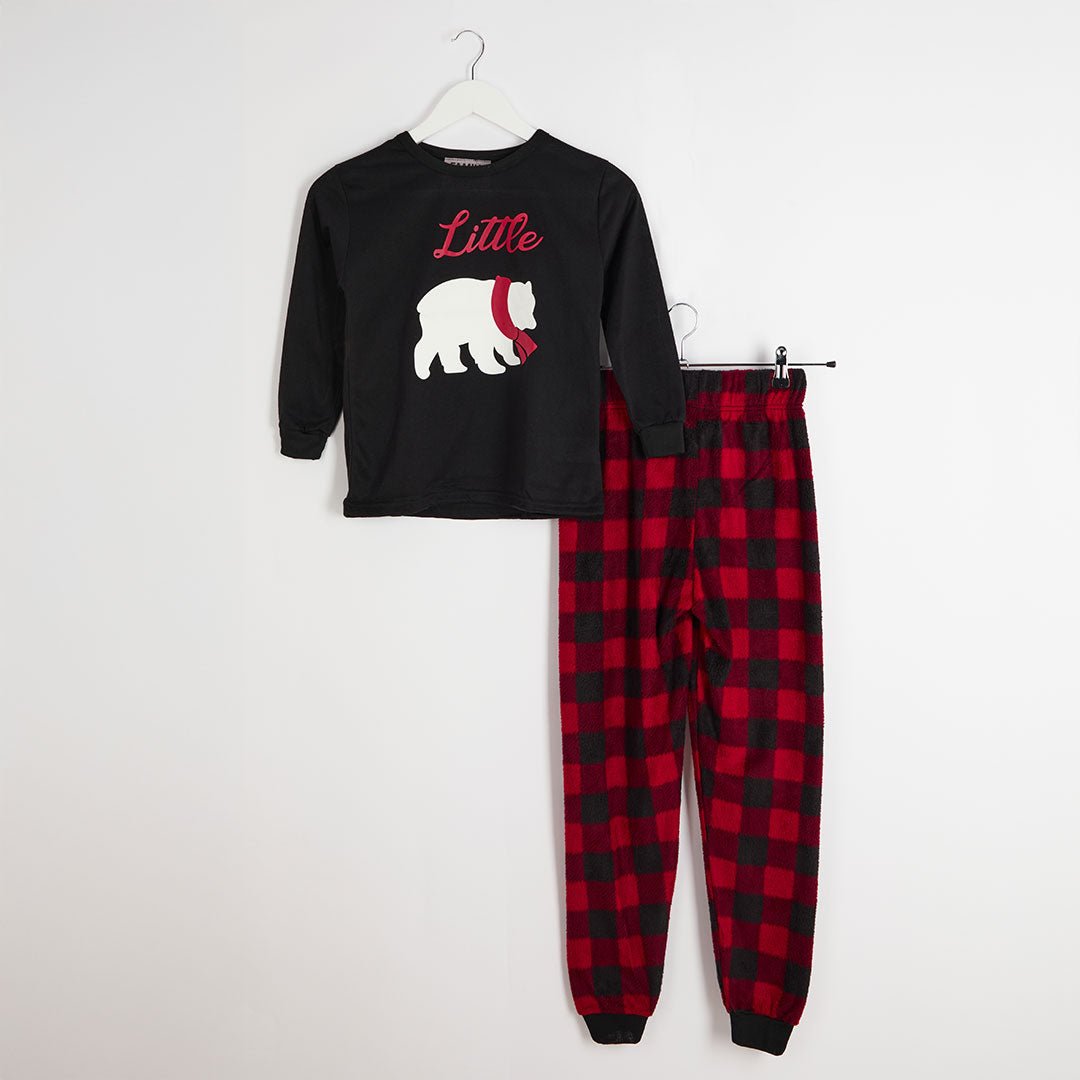 Boys Polar Bear Matching Christmas Pyjamas from You Know Who's