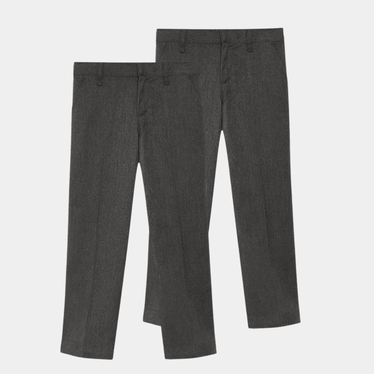 Boys Regular Elasticated Waist 2pk School Trouser from You Know Who's