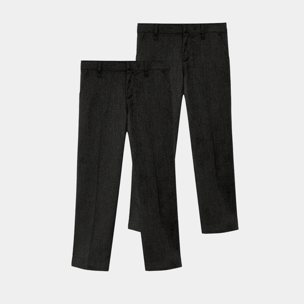 Boys Regular Leg 2pk School Trouser from You Know Who's