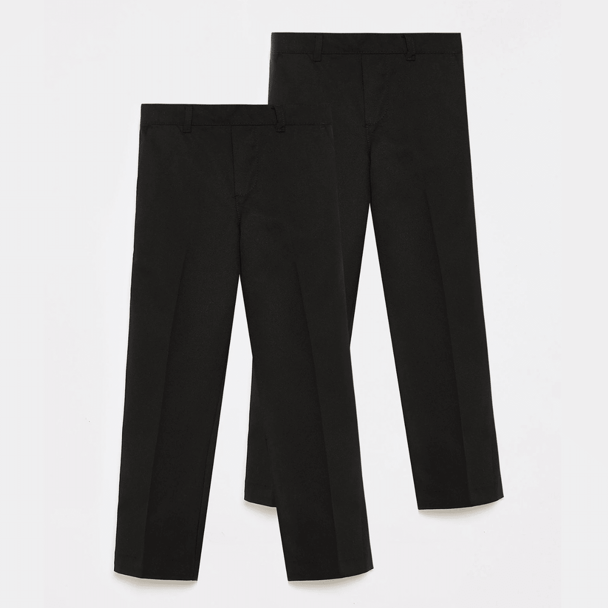 Boys Regular Pull On 2pk School Trouser from You Know Who's