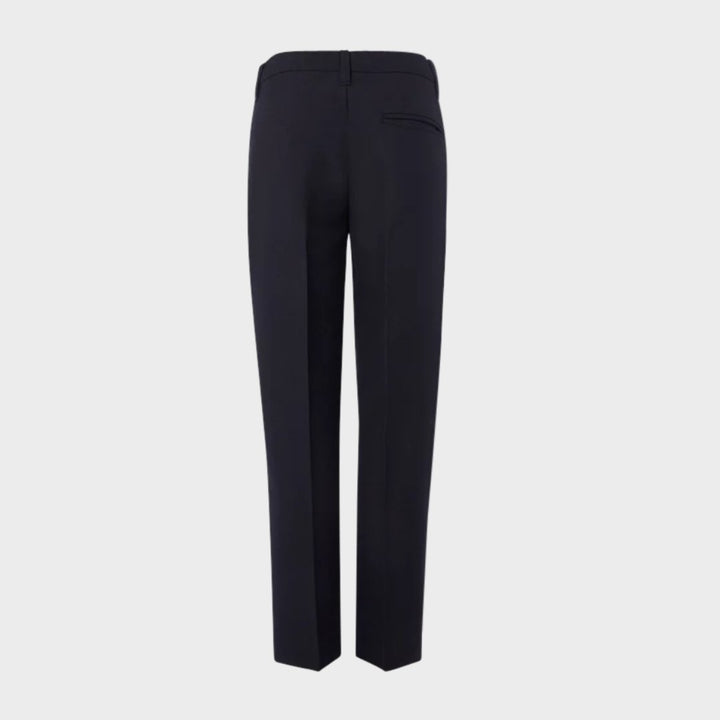 Boys Navy Longer Length School Trousers