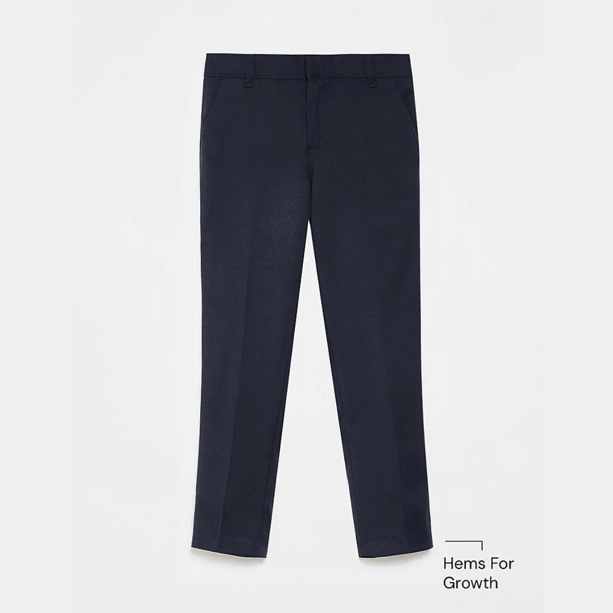 Boys Slim Leg 2pk School Trouser from You Know Who's